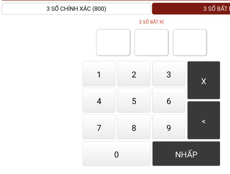 3 so chinh xac