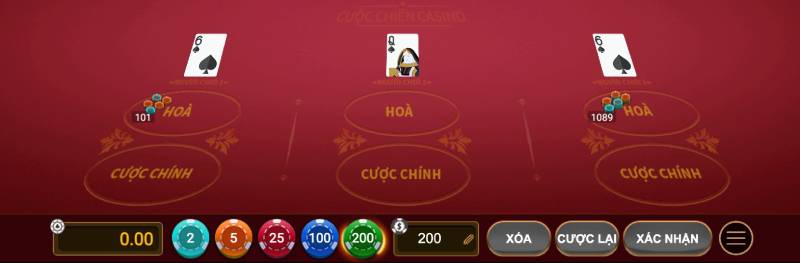 Áp dụng chiến thuật cược gấp thếp