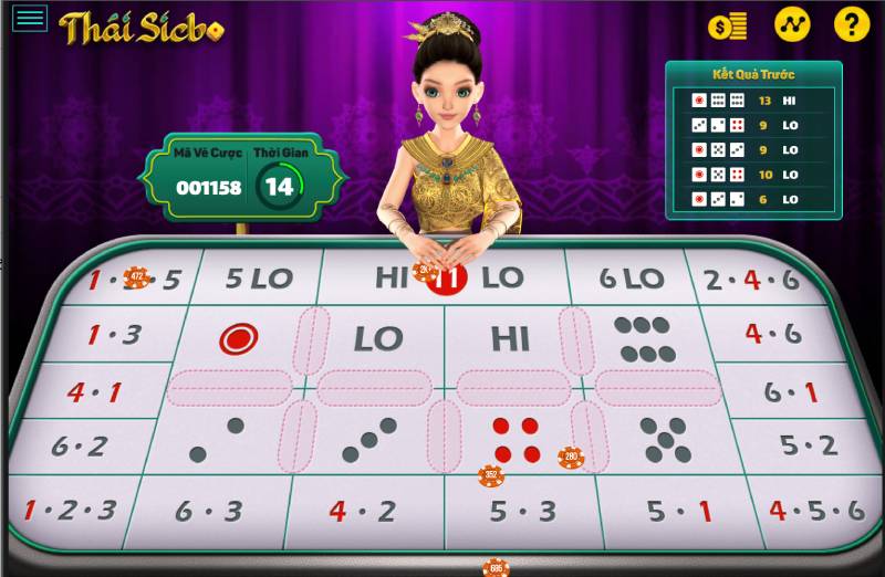 Các Kiểu Cược Trong Thái Sicbo VN88
