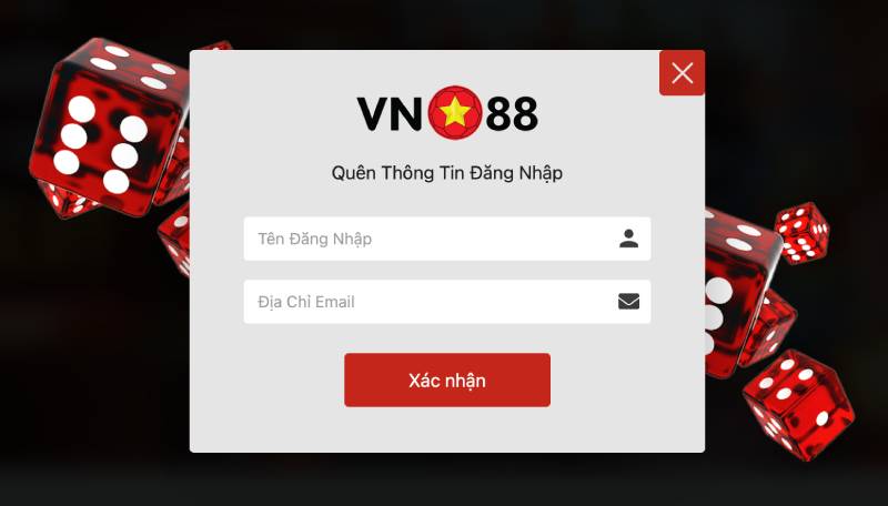 Cách khôi phục mật khẩu VN88 khi quên hoặc bị mất
