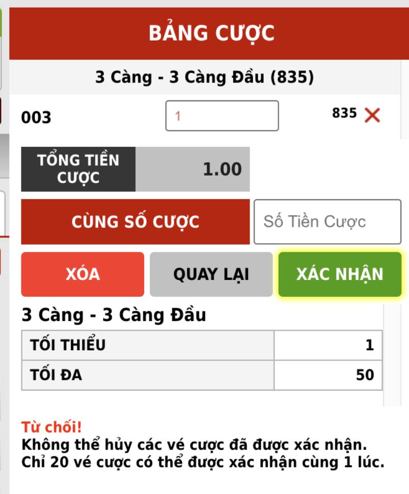 Hướng dẫn đặt cược số đề VN88